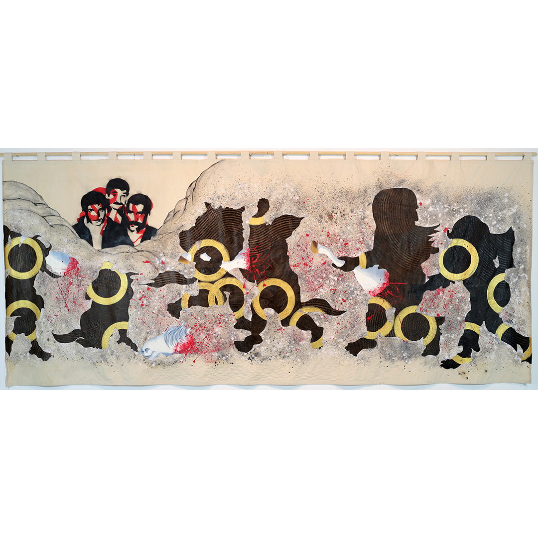 SACRIFICE SCENE
KURBAN SAHNESI
2019
200CM x 496CM
ACRYLIC ON CANVAS
